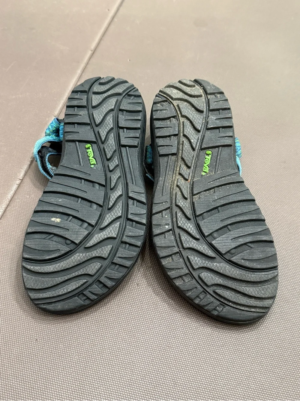 TeVa Hurricane Sport Sandals Strap Blue Floral Print Women’s 7 - Picture 3 of 6